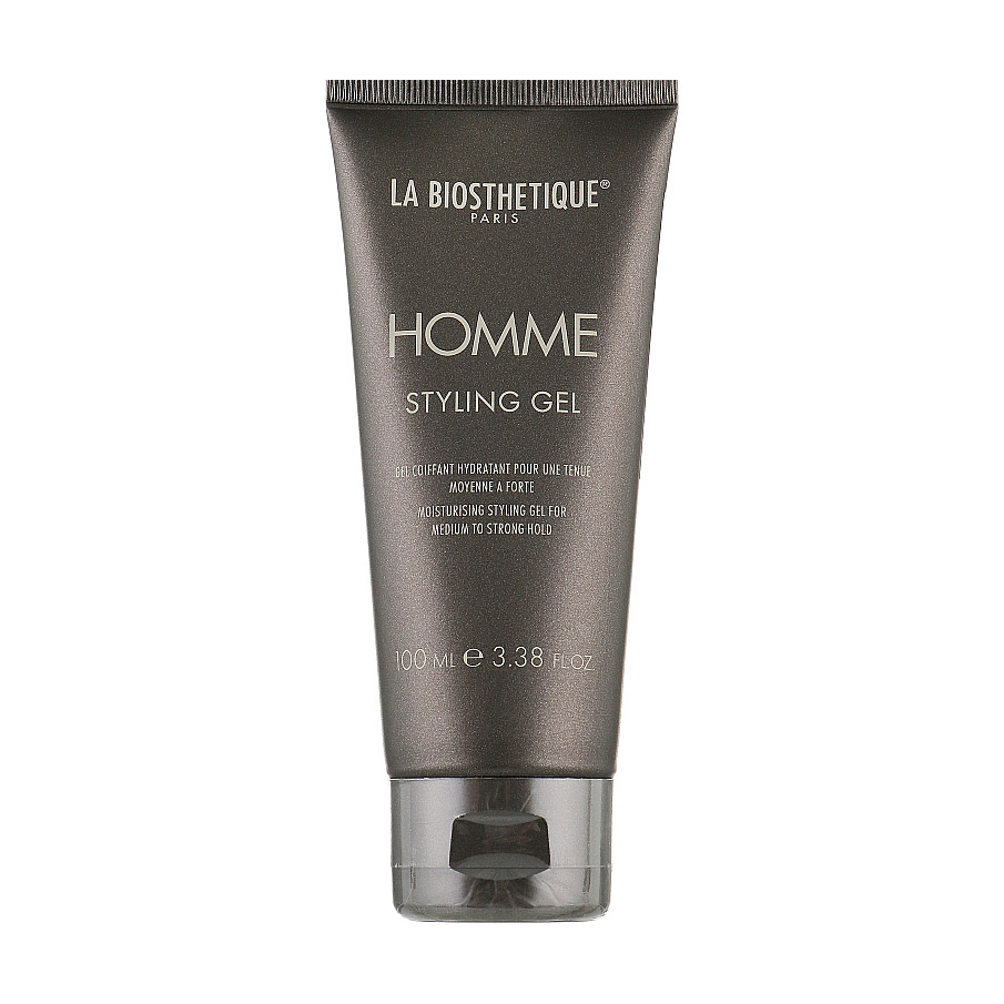 Чоловічий зволожувальний стайлінг-гель для волосся La Biosthetique Homme Styling Gel, 100 мл